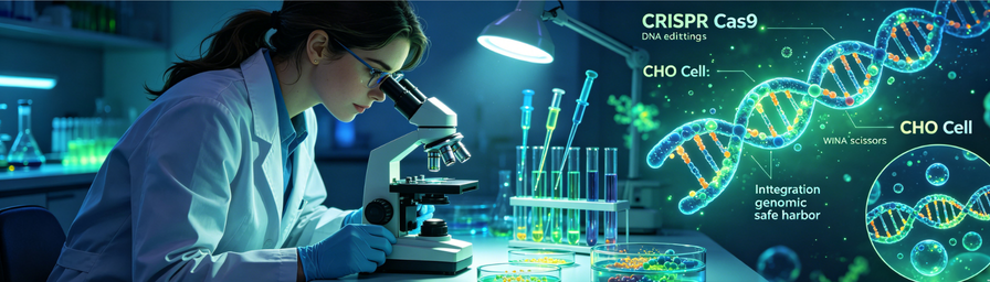 CRISPR Site-Specific Integration CHO Stable Cell Lines